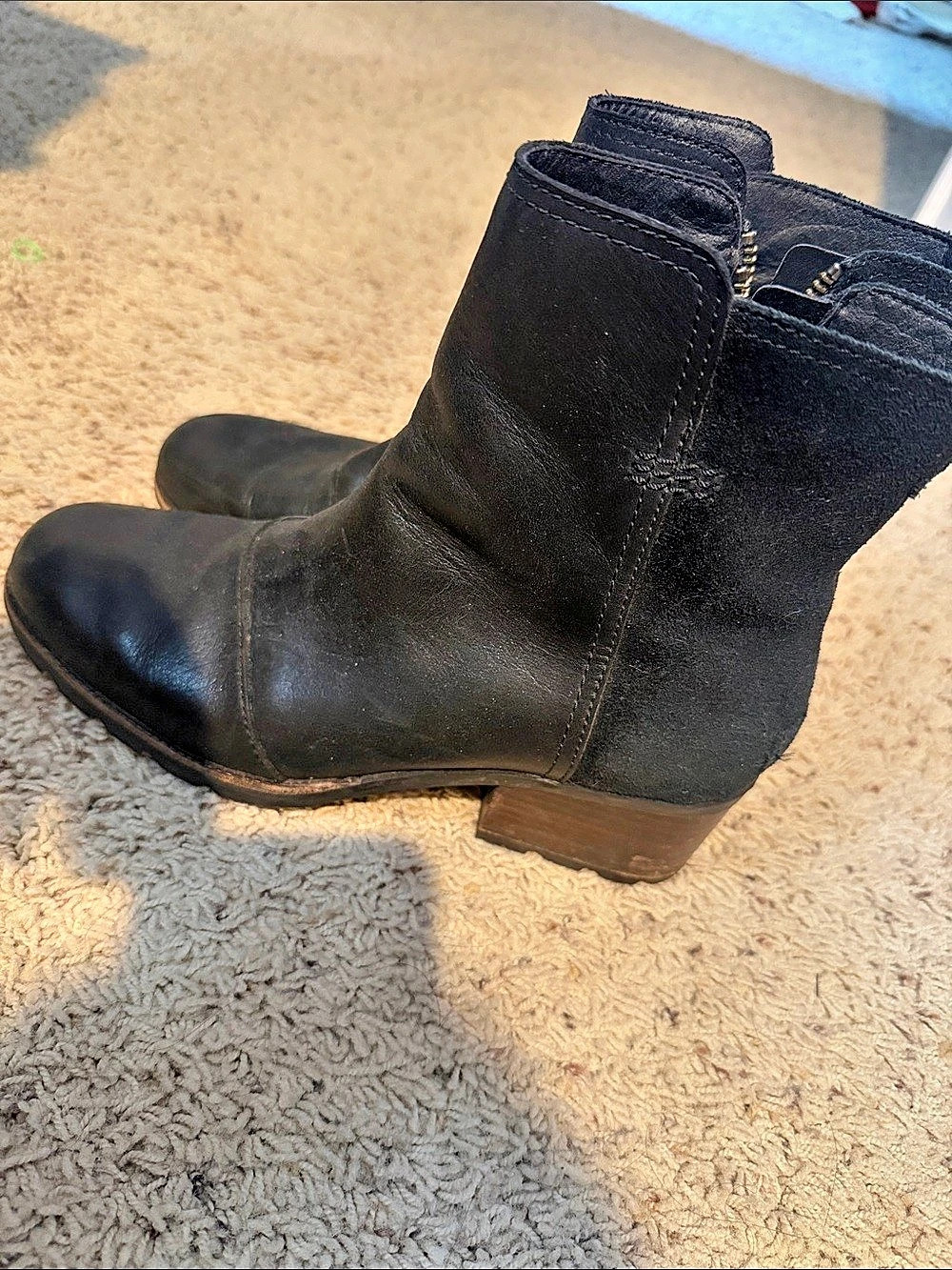 Sorel Joan of Arctic Wedge III Zip Boot Black Ankle Boots